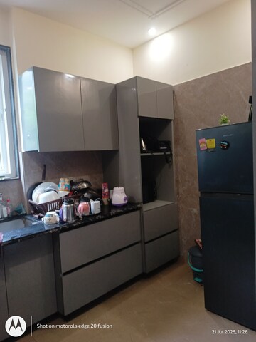 Kitchen in 3 BHK Apartment at Avasiya Kalyankari Sanstha, Lajpat Nagar – for Rent