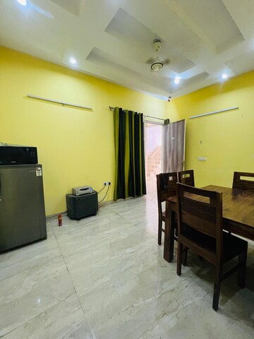 Living Room in 3 BHK Builder Floor at Ansal Sushant Lok I, Sector 43 – for Rent