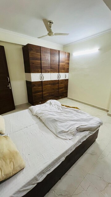 Bedroom in 3 BHK Builder Floor at Ansal Sushant Estate, Sector 52 – for Rent