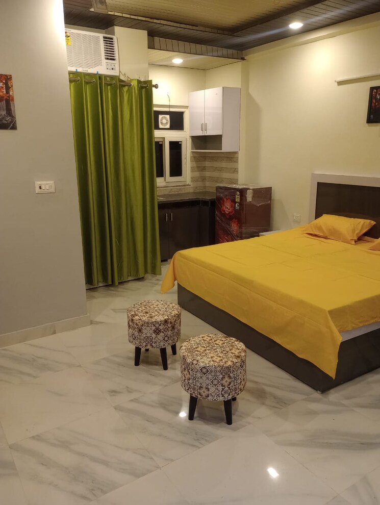 Bedroom, sector 52 Studio 666 Sq.Ft. Builder Floor In Sector 52 Gurgaon 9133621
