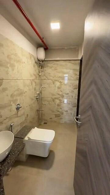 Bathroom in 1 BHK Apartment at Kailash Tower Nalasopara, Nalasopara East – for Rent