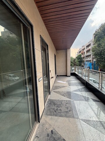 Balcony in 4 BHK Builder Floor at Janakpuri – for Sale