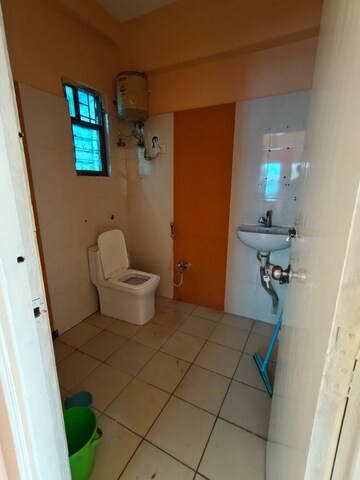 Bathroom in 2 BHK Apartment at Meena Garden, Rajarhat Road – for Rent