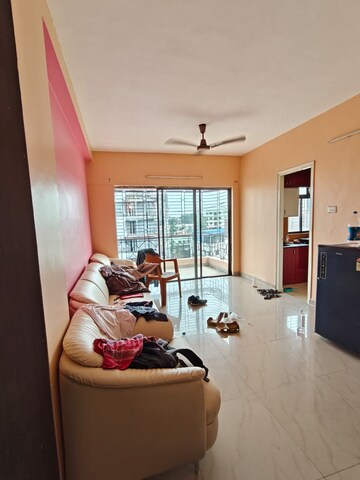 Living Room in 2 BHK Apartment at Meena Garden, Rajarhat Road – for Rent