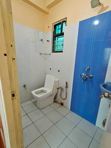 Bathroom in 2 BHK Apartment at Meena Garden, Rajarhat Road – for Rent