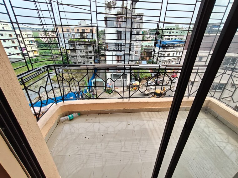 Balcony, meena-garden 2 Bedroom 1000 Sq.Ft. Apartment In Rajarhat Road Kolkata 9133656