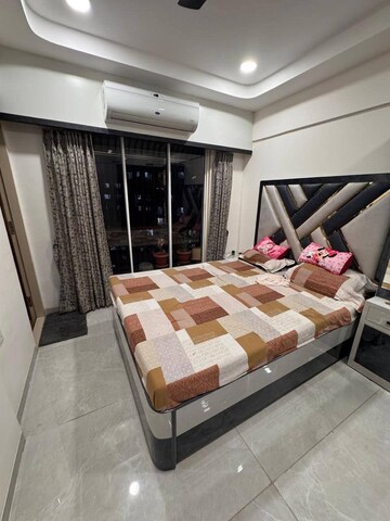 Bedroom in 1 BHK Apartment at Sai Siddhant CHS, Vasai West – for Rent