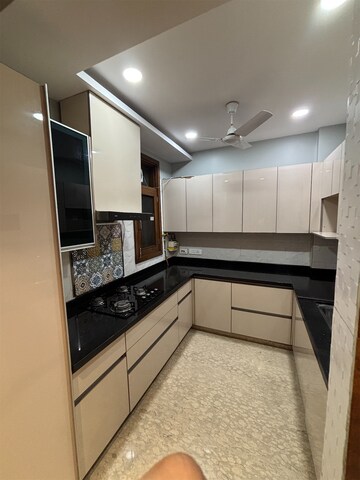 Kitchen in 3 BHK Builder Floor at Janakpuri – for Sale