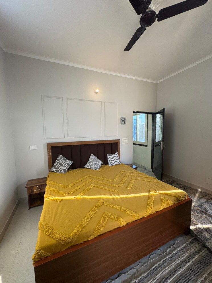 Bedroom, sector 52 Studio 644 Sq.Ft. Builder Floor In Sector 52 Gurgaon 9133689