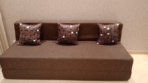 Living Room in 1 BHK Apartment at Hiranandani Highland, Powai – for Rent