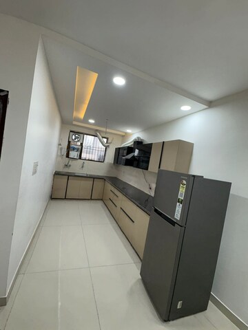 Kitchen in 3 BHK Apartment at Shri Devaji Residency, Dhakoli – for Rent