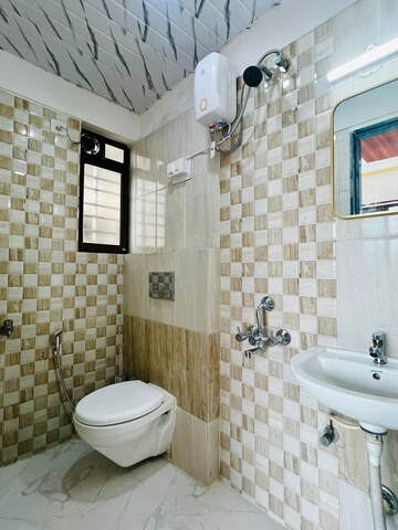 Bathroom in 1 BHK Apartment at Man Opus, Mira Road – for Sale