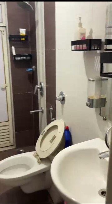 Bathroom in 1 BHK Apartment at Godrej Urban Park, Chandivali – for Rent