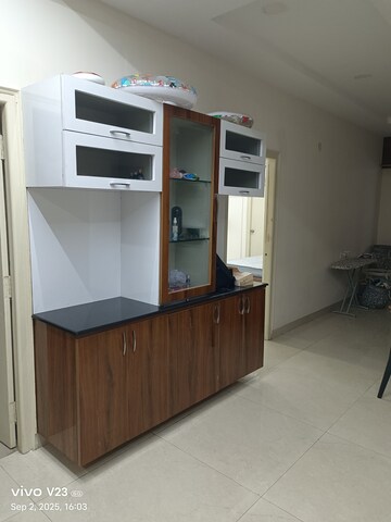 Kitchen in 3 BHK Apartment at Asian Sun City, Kothaguda – for Rent