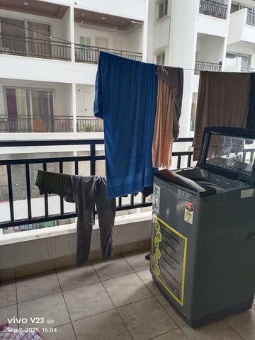 Balcony in 3 BHK Apartment at Asian Sun City, Kothaguda – for Rent