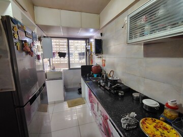 Kitchen in 3 BHK Apartment at Shree Sadan Vasna, Vasna – for Rent