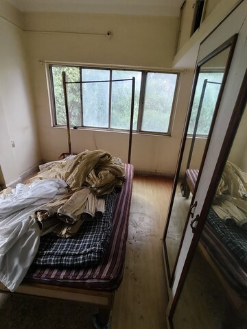 Bedroom in 1 BHK Apartment at Popular Heights, Koregaon Park – for Rent