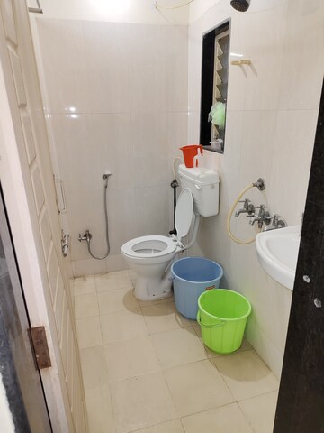 Bathroom in 2 BHK Apartment at Naiknavare Trinity Court, Koregaon Park – for Rent