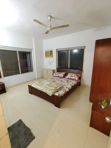 Bedroom in 2 BHK Apartment at Naiknavare Trinity Court, Koregaon Park – for Rent