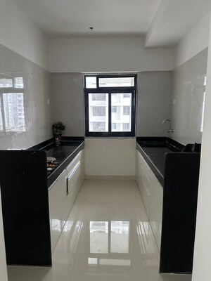 Kitchen in 2 BHK Apartment at BG Shirke Monte Verita East Tower, Borivali East – for Sale
