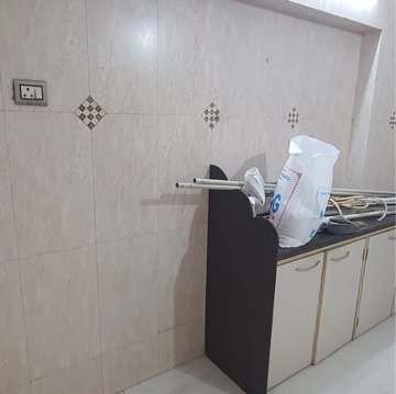 Bathroom in 1 BHK Apartment at Kings Anand Dham, Nahur – for Rent
