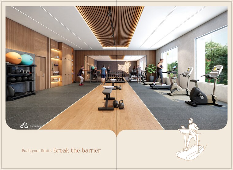 Gym, lake town 3 Bedroom 1957 Sq.Ft. Apartment In Lake Town Kolkata 9134021