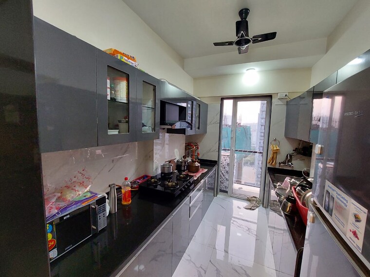 Kitchen, unique-aurum 2 Bedroom 620 Sq.Ft. Apartment In Mira Road Thane 9134028