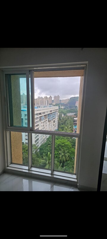 Balcony in 2 BHK Apartment at Nahar Amaryllis Towers and Plaza, Chandivali – for Rent