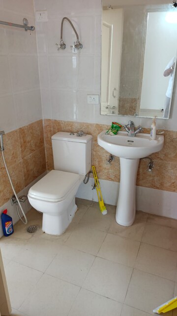 Bathroom in 2 BHK Apartment at Eldeco Saubhagyam, Vrindavan Yojna – for Rent
