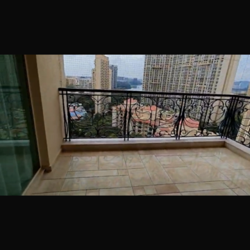 Balcony in 4 BHK Apartment at Powai – for Rent