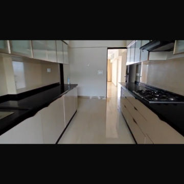 Kitchen in 4 BHK Apartment at Powai – for Rent