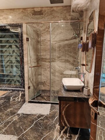 Bathroom in 3 BHK Apartment at Agarwal And Doshi Complex, Vasai West – for Sale