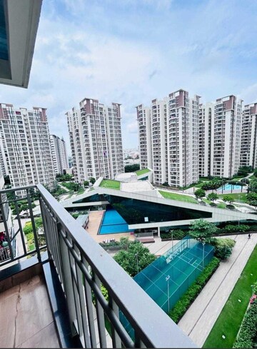 Balcony in 3 BHK Apartment at Aparna Serene Park, Kondapur – for Rent