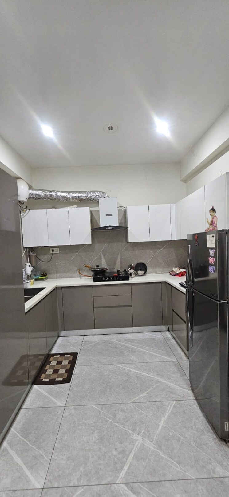 Kitchen, ghb-splande 4 Bedroom 1296 Sq.Ft. Apartment In Patiala Road Zirakpur 9134189