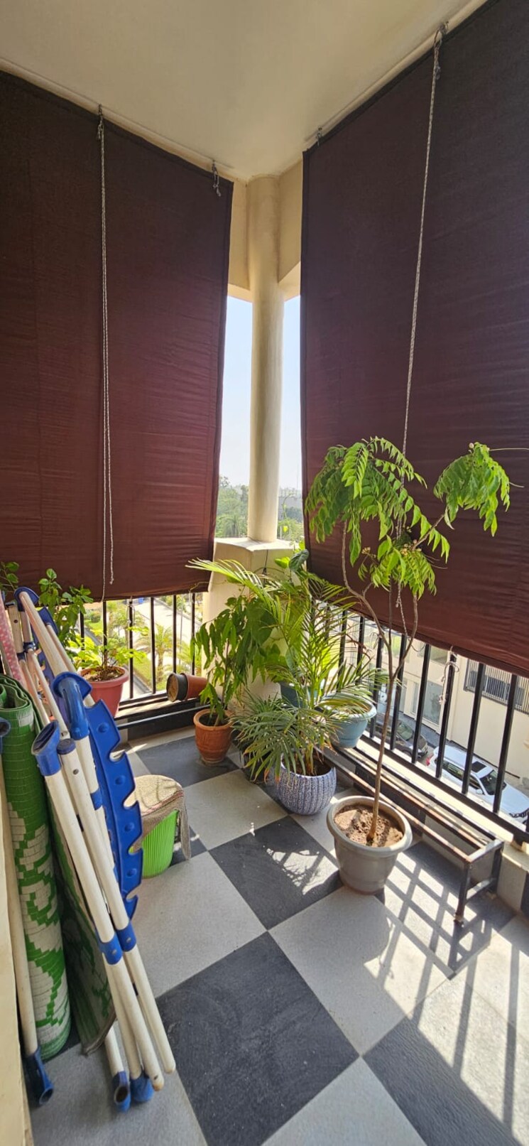 Balcony, ghb-splande 3 Bedroom 1800 Sq.Ft. Apartment In Patiala Road Zirakpur 9134194