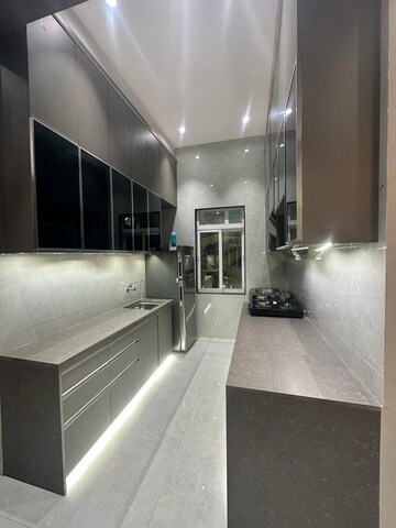 Kitchen in 1 BHK Apartment at Harsh Trinity Oasis, Bapane – for Sale