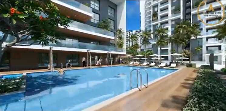 Swimming Pool, sri-aditya-athena 3 Bedroom 1715 Sq.Ft. Apartment In Shaikpet Hyderabad 9134216