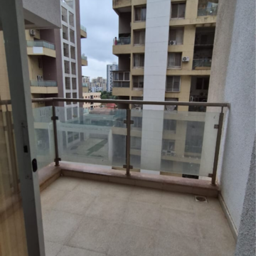 Balcony in 2 BHK Apartment at Manav Perfect 10, Balewadi – for Rent