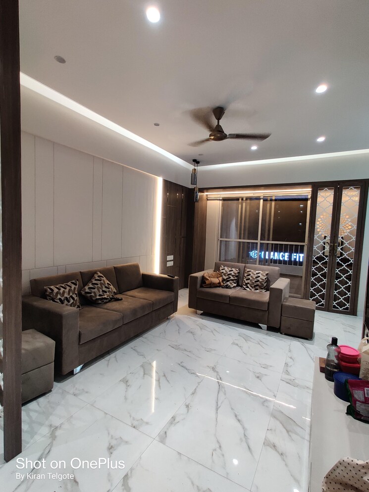 Living Room, surana-park-marina 2 Bedroom 1100 Sq.Ft. Apartment In Baner Pune 9134235