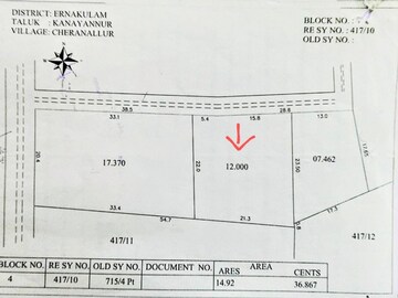  Plot – Map Location View at South Chittoor - for Sale