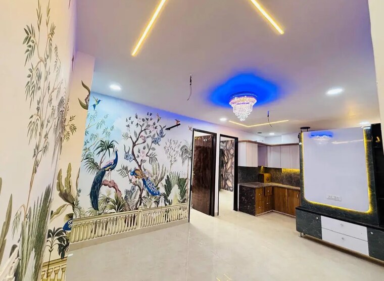 Living Room, burari 3 Bedroom 1000 Sq.Ft. Builder Floor In Burari Delhi 9134290