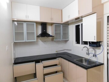 Kitchen in 2.5 BHK Apartment at Aparna Sarovar Zenith, Nallagandla – for Rent