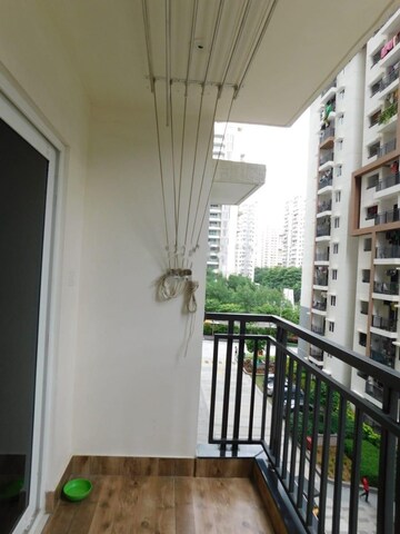 Balcony in 2.5 BHK Apartment at Aparna Sarovar Zenith, Nallagandla – for Rent