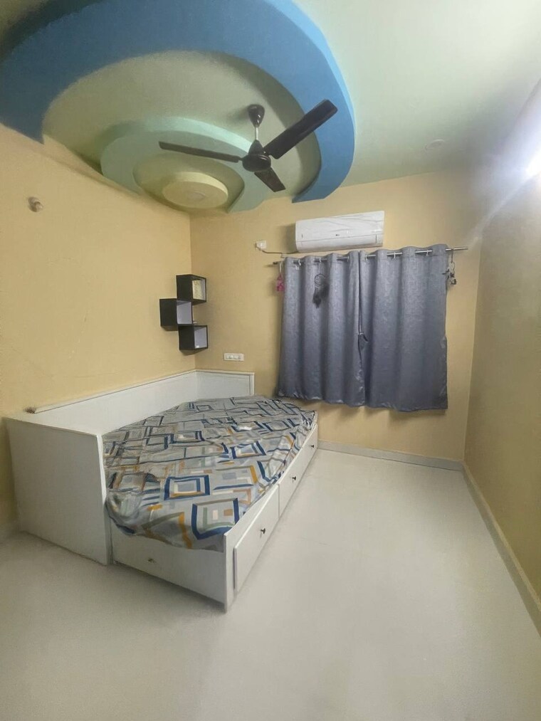 Bedroom, kondapur 3 Bedroom 1600 Sq.Ft. Apartment In Kondapur Hyderabad 9134347