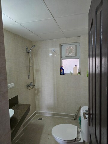 Bathroom in 3 BHK Apartment at ABA Cherry County, Tech Zone 4 Greater Noida – for Rent