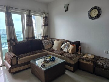 Living Room in 3 BHK Apartment at ABA Cherry County, Tech Zone 4 Greater Noida – for Rent