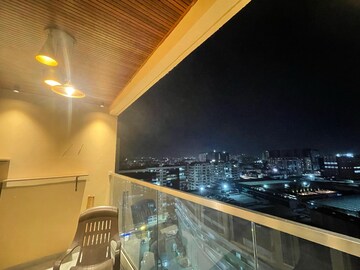 Balcony in 3 BHK Apartment at Bollineni Bion, Kothaguda – for Rent