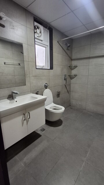 Bathroom in 3 BHK Apartment at Jayabheri The Summit, Narsingi – for Rent