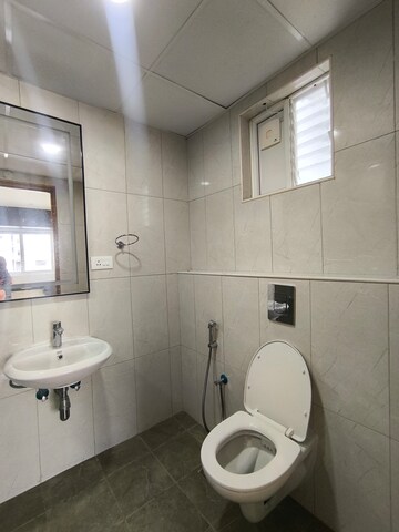 Bathroom in 4 BHK Apartment at Jayabheri The Peaks, Narsingi – for Rent
