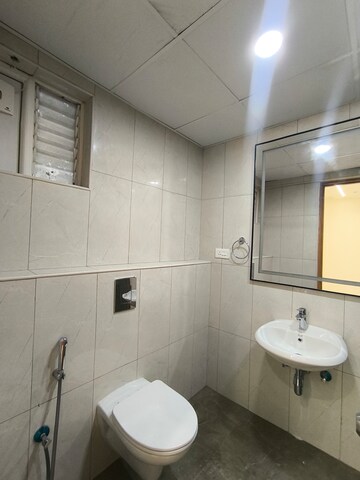 Bathroom in 4 BHK Apartment at Jayabheri The Peaks, Narsingi – for Rent